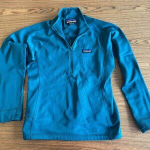 Patagonia Women's Crosstrek 1/4-Zip Pullover Elwha blue teal
